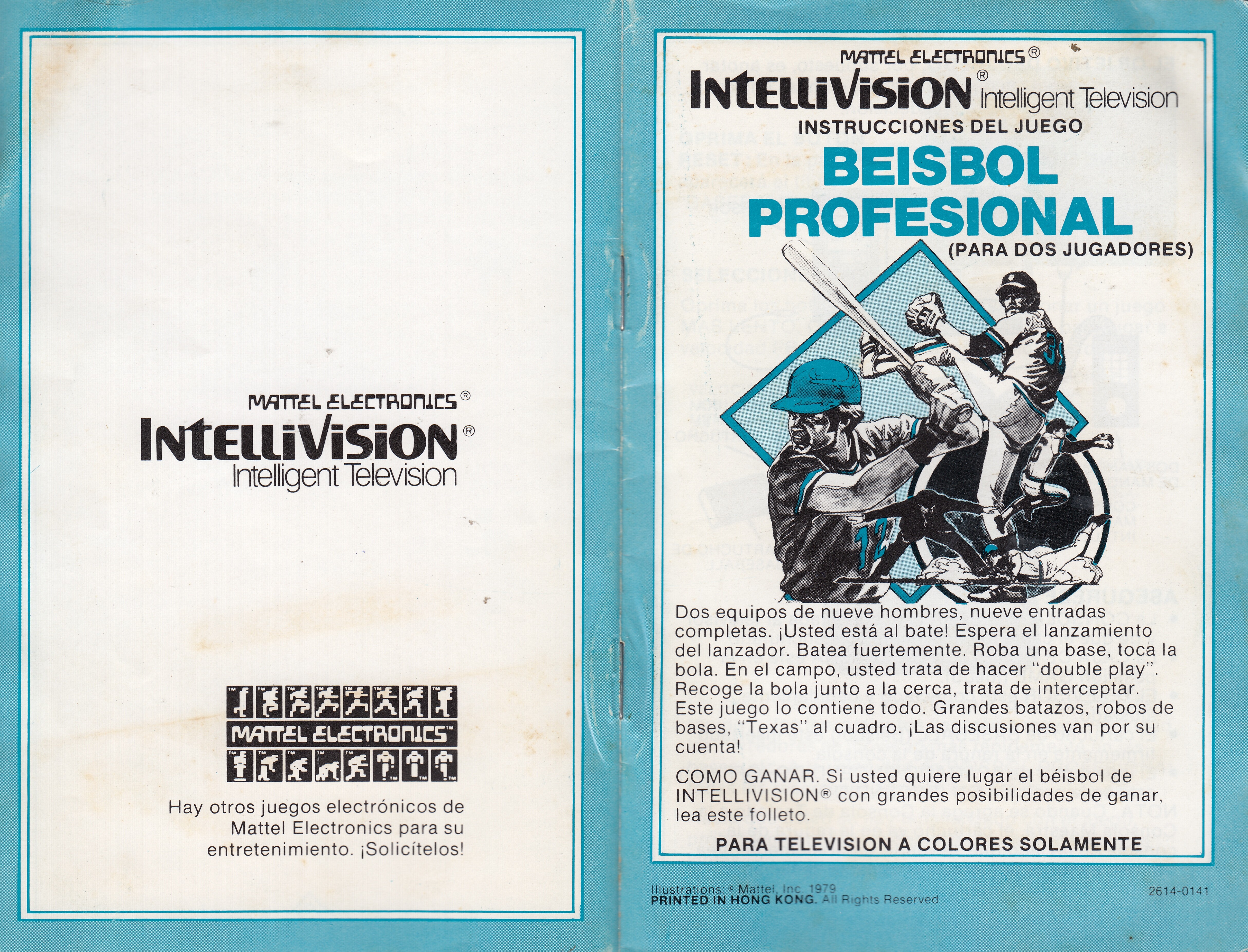 Beisbol Baseball Intellivision